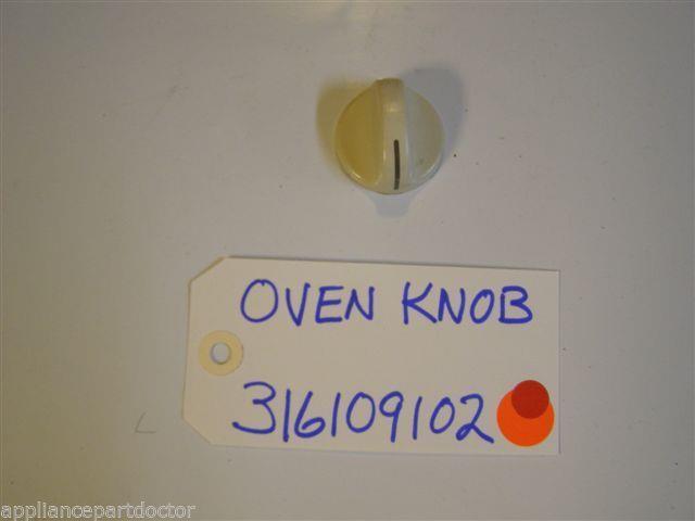 KENMORE STOVE 316109102 OVEN KNOB used part KENMORE STOVE 316109102 OVEN KNOB used part